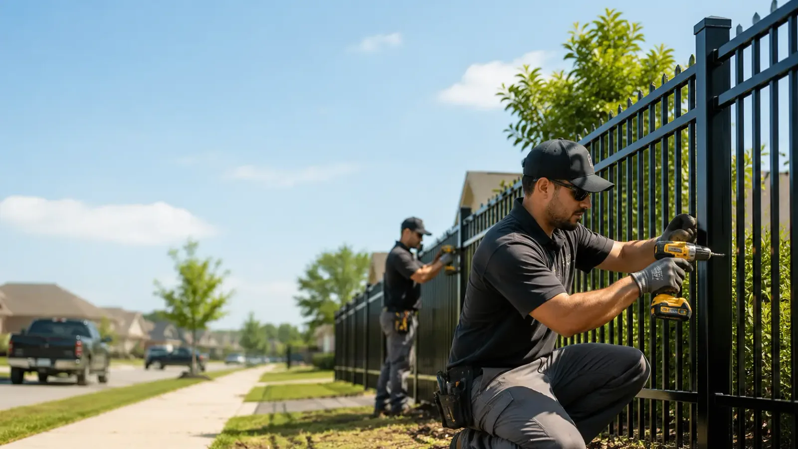Metal Fence Installation in Talmo, GA